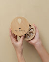 Pillendose aus Bambus