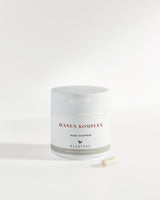 Allvital Basen Komplex enthält basische Mineralstoffverbindungen aus Calcium, Natrium und Magnesium für einen gesunden Säure-Basen-Haushalt.